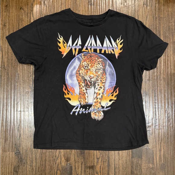 Def Leppard Other - Def Leppard 'Animal' Graphic Short-Sleeve Tee - Black